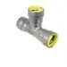Press PWR7481793 Pwr7481793 2X2X1/2 Yellow Gas Press Tee