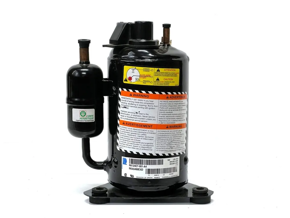Tecumseh RKA5490EXD Rotary Compressor 3/4 HP (9,000 BTU) R-22