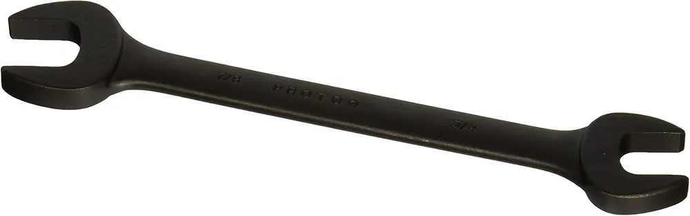 Proto J3039B Black Oxide Open-End Wrench 3/4 inches x 7/8 inches