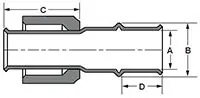 Rapid Locking System 3291100000111 Adapter Press x Flare