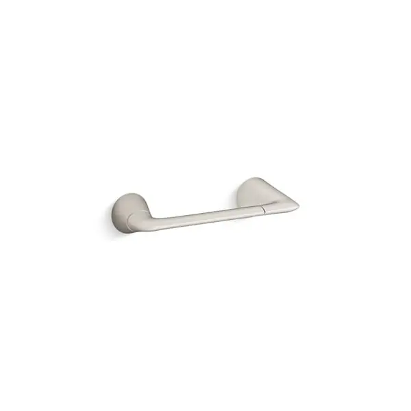 KOHLER 24759-BN Modern Horizontal and Wall Toilet Tissue Holder