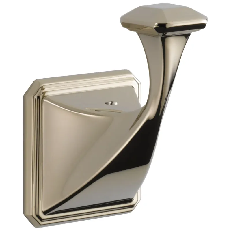 Brizo 693530-PN Virage 1-Hook Robe Hook in Polished Nickel