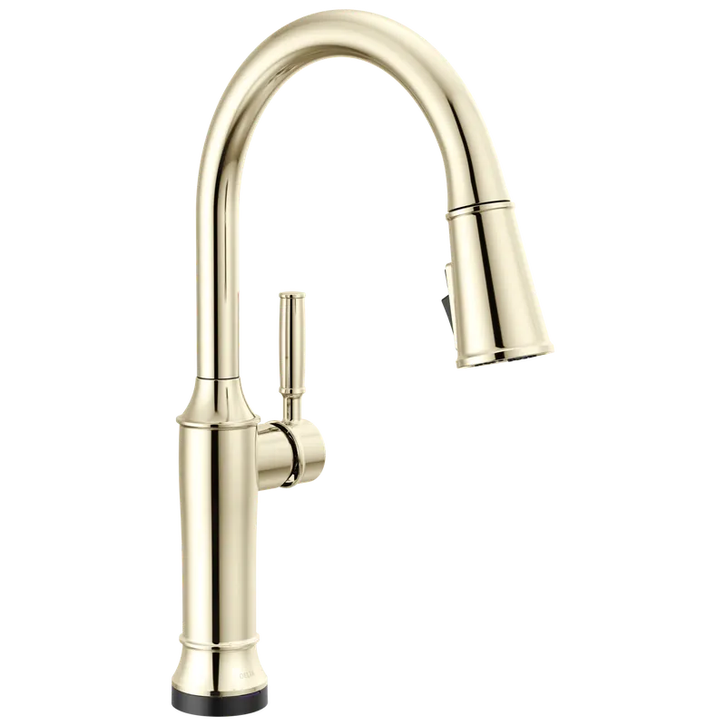 Delta 9184TL-PN-PR-DST Renaldi Touch2O Technology Kitchen Faucet with Touchless Technology