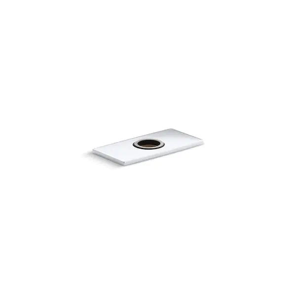 KOHLER 13478-B-CP Insight 4 in. Escutcheon Plate Square Polished Chrome