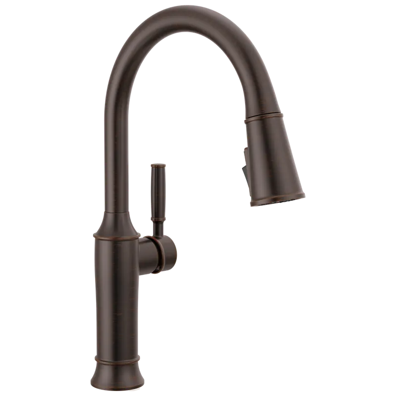 Delta 9184-RB-DST Renaldi Single Handle Pull-Down Kitchen Faucet 1.8 gpm