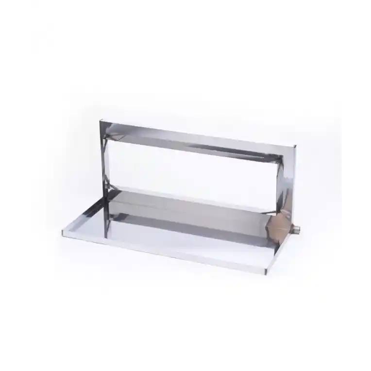 The Unico System A00835-G01 Primary Drain Pan for M4860 Stainless Steel