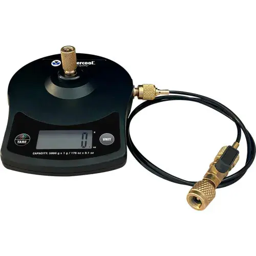 Mastercool 98202-A High Precision Charging Scale With Blow Molded Case