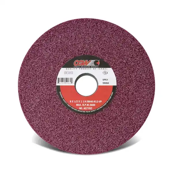 CGW ABRASIVES 59084 Cgw Abrasives 8 X 1/2 X 1-1/4 T1 RA-46-H12-V Porous