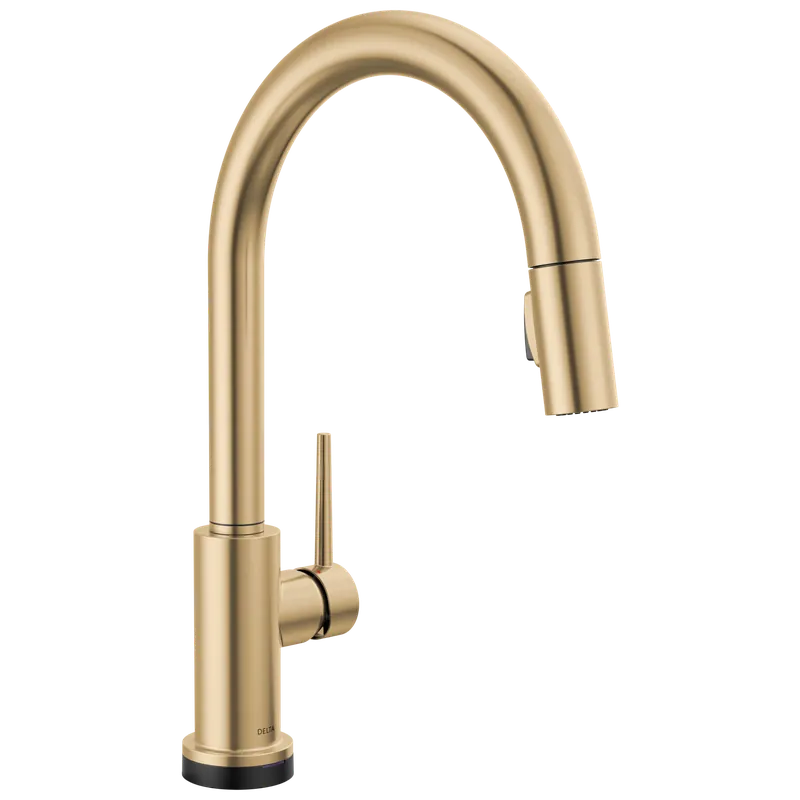 Delta 9159TL-CZ-DST Trinsic Touch2O Technology Kitchen Faucet with Touchless Technology