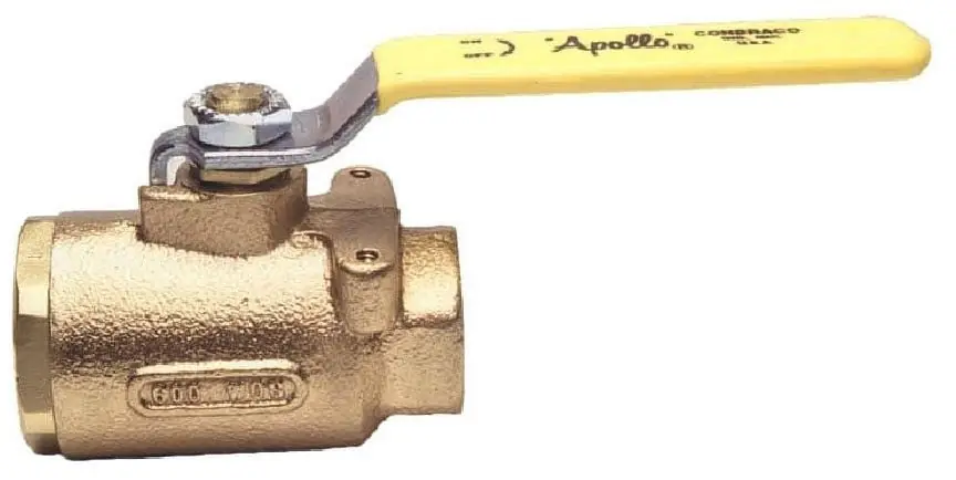 Conbraco 77-101-01 1/4 Brz Fp Ball Valve W/Mtg Pad