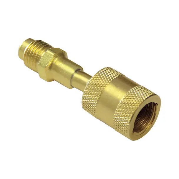 JB Industries QC-1234-LH 1/2 ACME Left Handed X 1/4 Male Flare Reverse Threaded Adapters