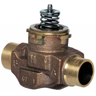 Honeywell Home VCZAM3400 3/4 Sweat 2-Way VC Hydronic Valve Assembly Equal Percentage Flow 3.9 Cv