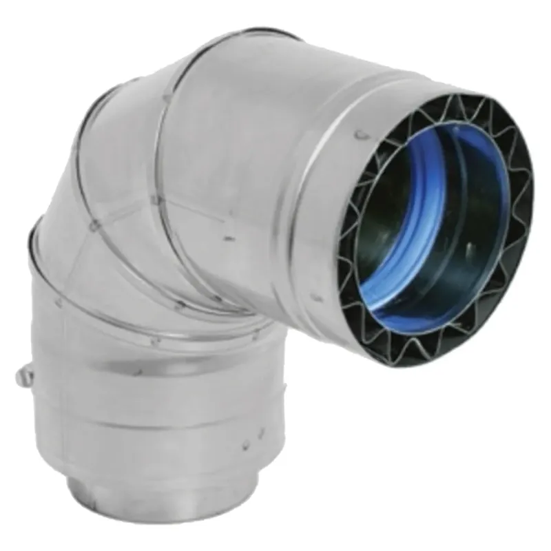 M&G Duravent W2-8808 FasNSeal W2 8-Inch 88-Degree Elbow