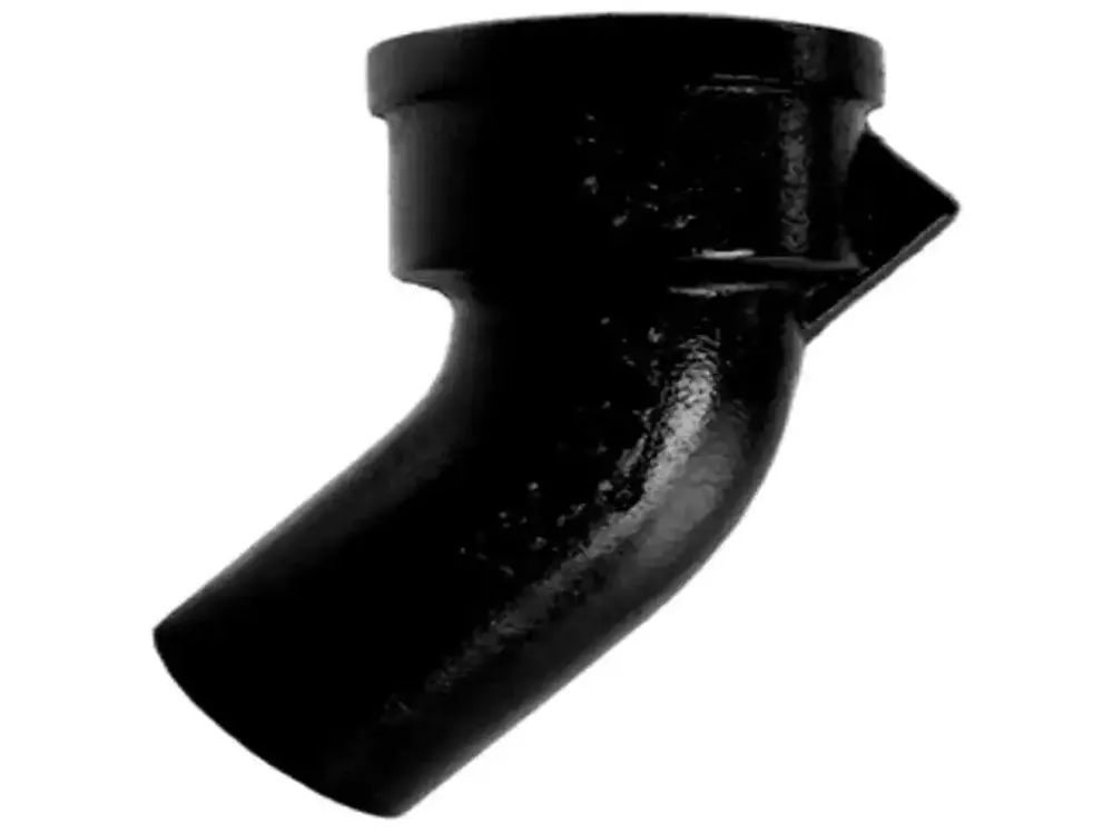 Charlotte Pipe 901 2 Inch Cast Iron Soil Service Weight 1/8 Bend Hub x Soil