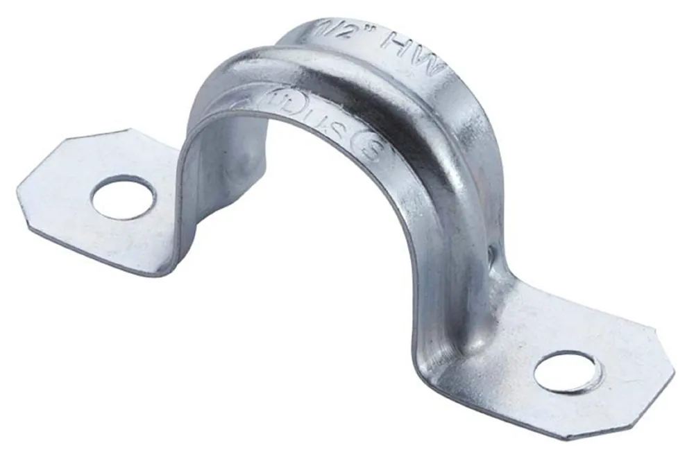 Halex 26161 Electrical Metallic Tube EMT 2-Hole Straps 1/2 in. 25 per pack