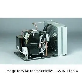 TECUMSEH 2B428-9 Condensing Unit Air Cooled Hermetic Compressor Indoor High Temp R12 1/4 HP 115/1/60 Volt