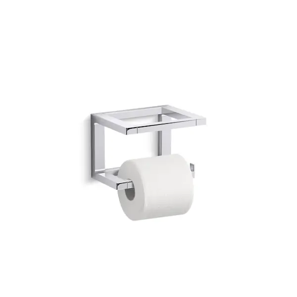 KOHLER 31750-CP Draft Wall Toilet Tissue Holder in Polished Chrome