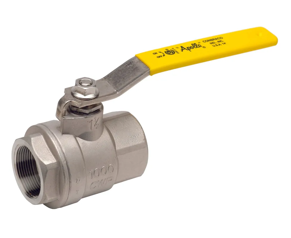 Conbraco 76F-103-27A 1/2 Ss Fp Thrd Ball Valve W/Latch Lock Lever