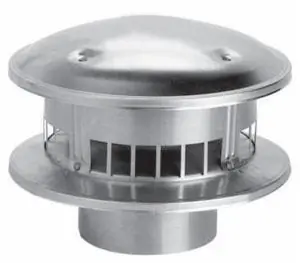 Johnson Controls 4RV-RT Gas Vent Top 4.5 in