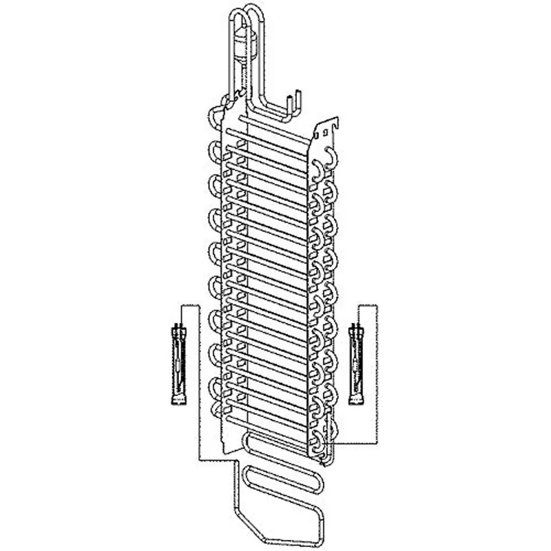 LG ADL74760902 Refrigerator Evaporator Assembly
