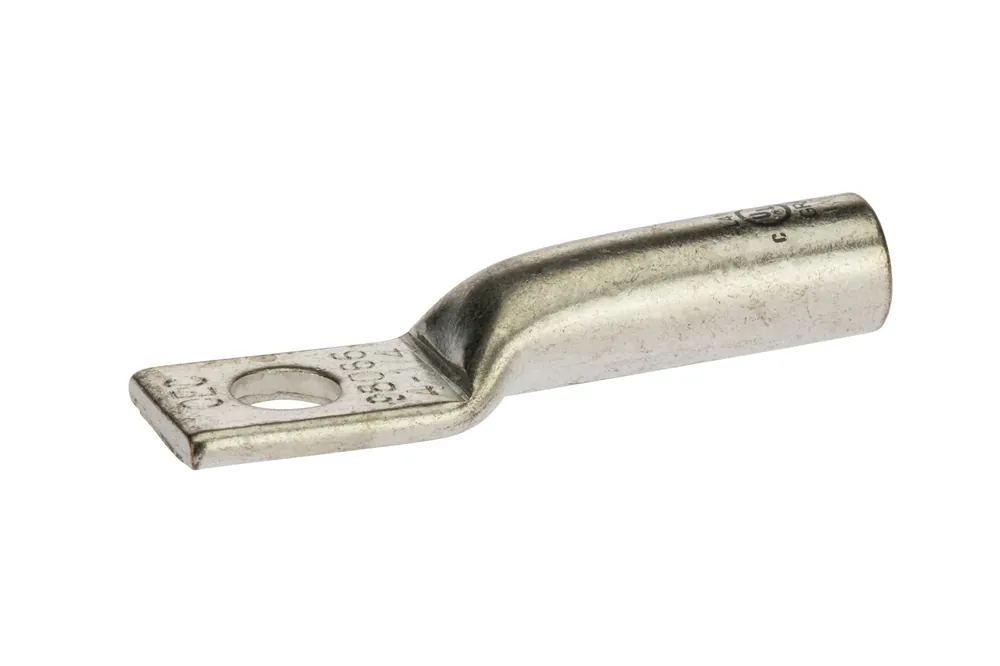 Nsi Industries L414 L Series Compression Lug Copper 1-Hole 4 AWG Stranded 1/4 in. Stud 600V
