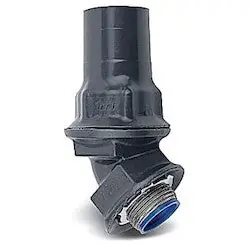 Thomas & Betts ST3/490-G Liquidtight Connector 90 Degree Steel PVC Coated 3/4