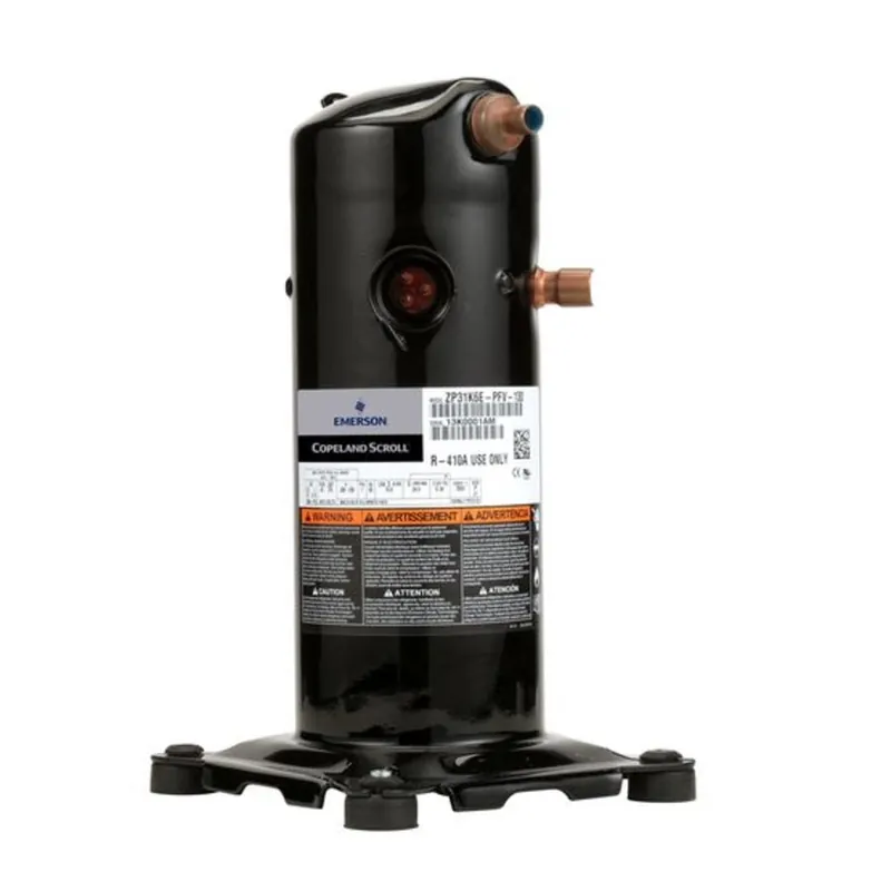 Emerson ZP49K5E-PFV-800 Compressor 208-230/1/60 1/2 inches x 7/8 inches Scroll A/C Compliant R410A