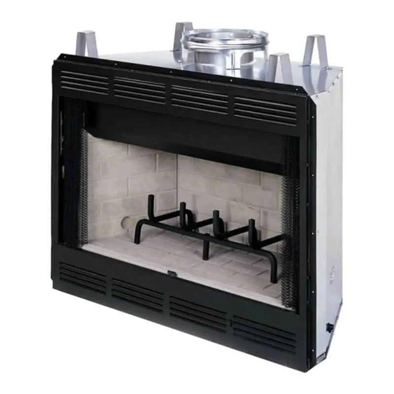Superior Fireplace F0690 42 inches Wood Burning Louvered Fireplace