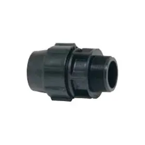 Macomb Group 0702M0T13013 1-1/4 Ips Hdpe Compression X Mpt Adapter