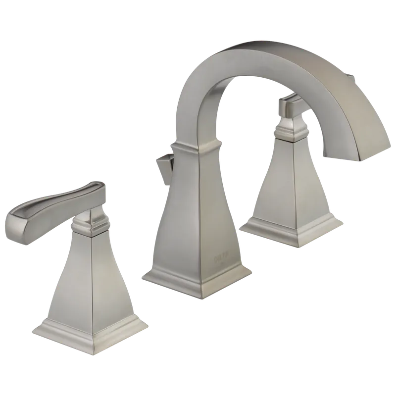 Delta 35718-SP-DST Lakewood Two Handle Widespread Bathroom Faucet 1.2 gpm