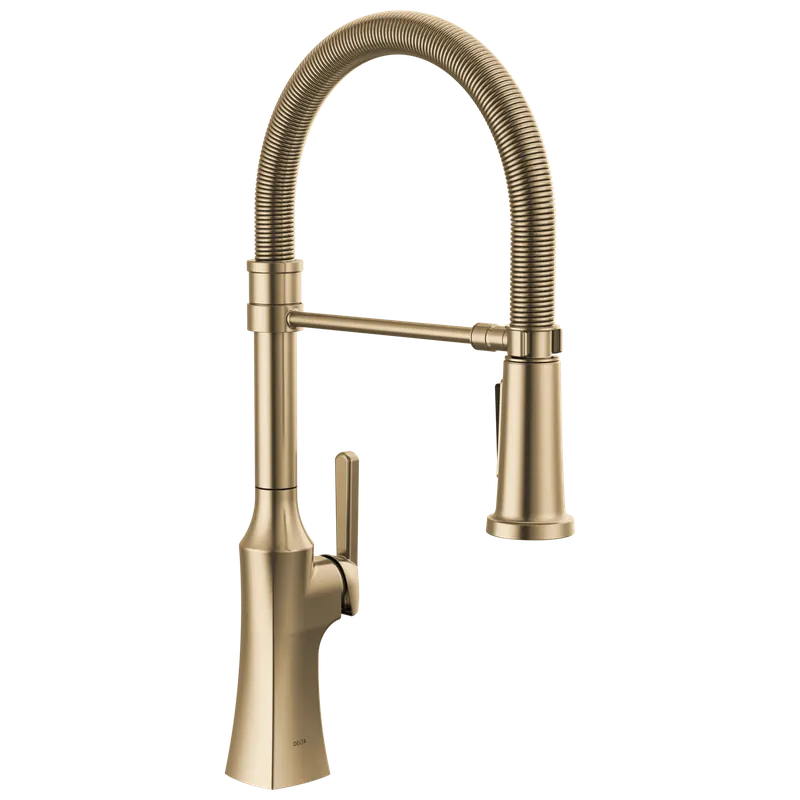 Delta 18887-CZ-DST Ermelo Single Handle Pull-Down Spring Kitchen Faucet 1.8 GPM