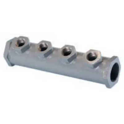 TRACPIPE FGP-MI-PC-1X Fgp-Mi-Pc-1X 1-1/4X1X3/4(4) Coated Manifold