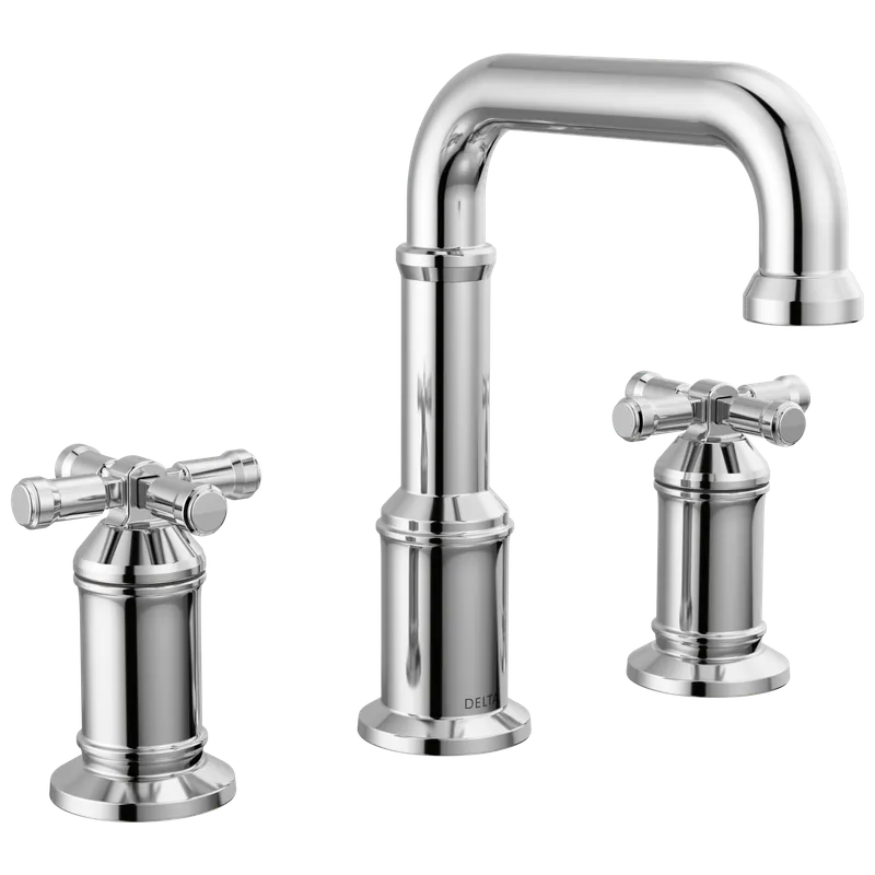 Delta 3587-PR-DST Broderick Two Handle Widespread Bathroom Faucet 1.2 GPM