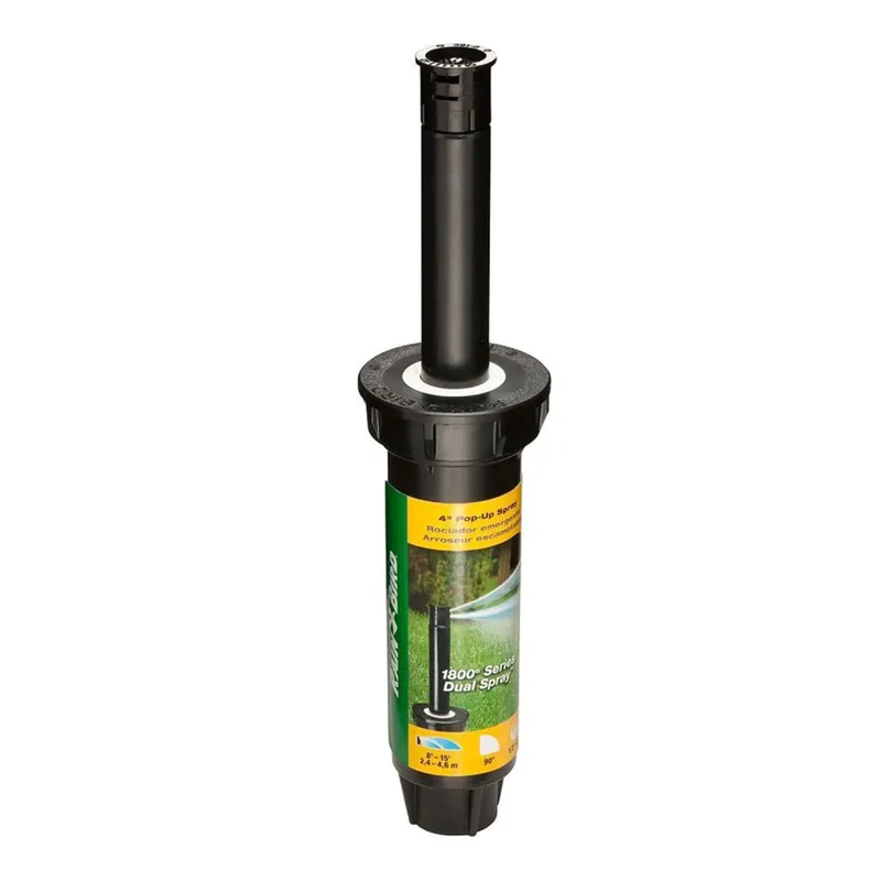 Rainbird 1804QDS 4 in. Pop-up Spray Head Dual Spray Quarter Circle Pattern Nozzle (90 Degree)