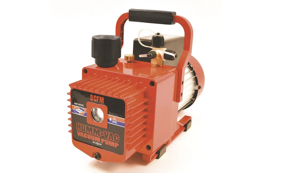 UNIWELD UNI-HVP8 Vacuum Pump - 8 CFM 2-Stage Rotary Vane - 110/220V