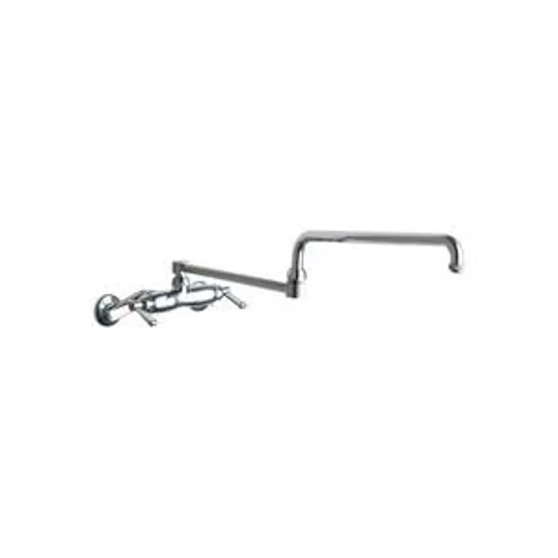 Chicago Faucets 445-DJ26ABCP Sink Faucet 26 inches Double Joint