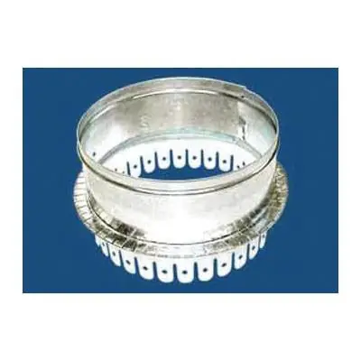 M&M Manufacturing 50114 Tabbed Ductboard Starting Collar With Holes 14 in