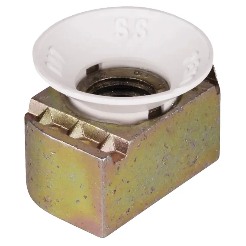 CARLON ZCM1001/2-10 Cone Nut Galvanized Nylon/Steel