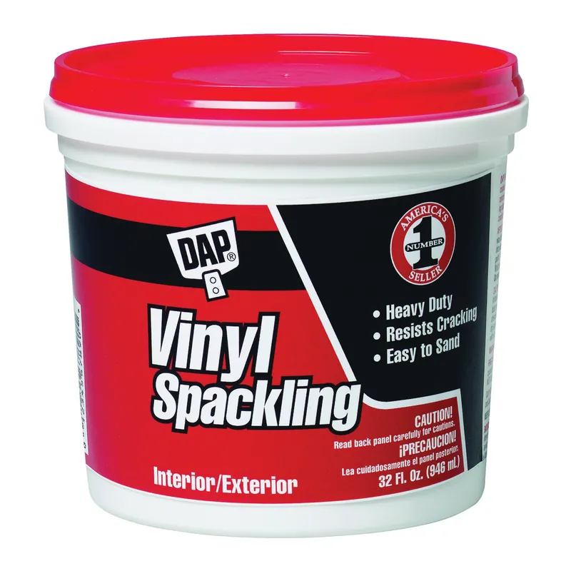 DAP 12132 Spackling Paste White 1 qt Tub
