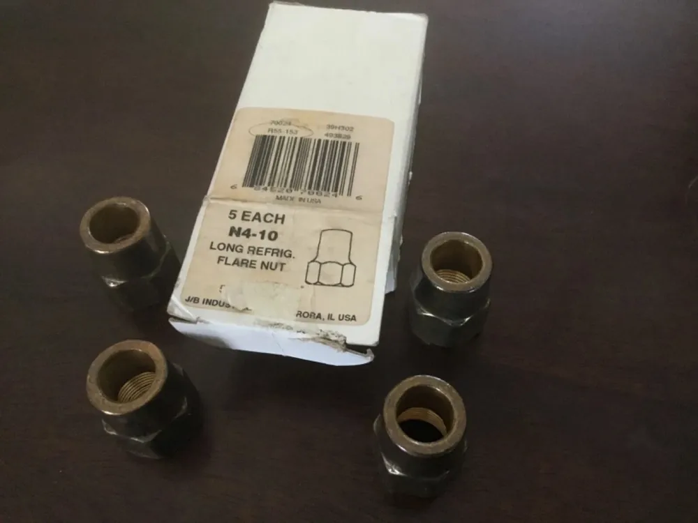 JB INDUSTRIES N4-10 Flare Nut 5/8