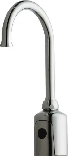 Chicago Faucets 116.430.AB.1 HyTronic Touch Free Programmable Gooseneck Faucet 1.5 GPM