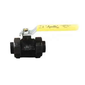 Conbraco 73-346-01 1-1/4 CS THRD Double Union Std Port Ball Valve