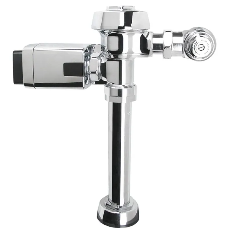 Sloan Led 3910275 Royal Polished Chrome Battery-Operated Single Flush Exposed Sensor Water Closet Flushometer 1.6 GPF