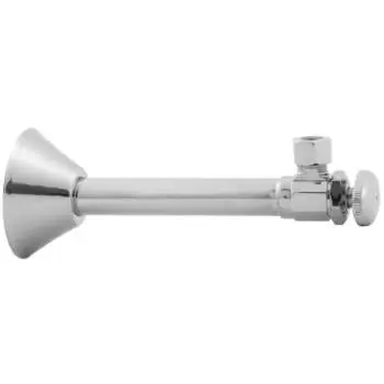 JACLO 582-PN Angle Valve Bas Kit 1/2 inches N Cop x 3/8 OD