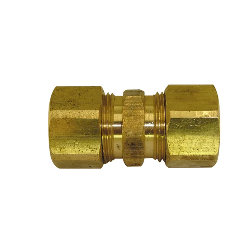 Braxton Harris Company C62-10-LF 5/8 inches O.D. Brass Compression Union- Lead Free