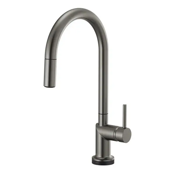 BRIZO 64075LF-SLLHP Odin Single Handle Pull Down Kitchen Faucet with Touch Activation