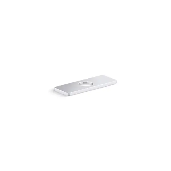 Kohler 23481-CP Parallel Brass Flat Escutcheon in Polished Chrome