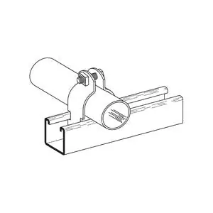 Eaton B-Line B2045ZN(3OD) Pipe/Conduit Clamp 3 inches OD
