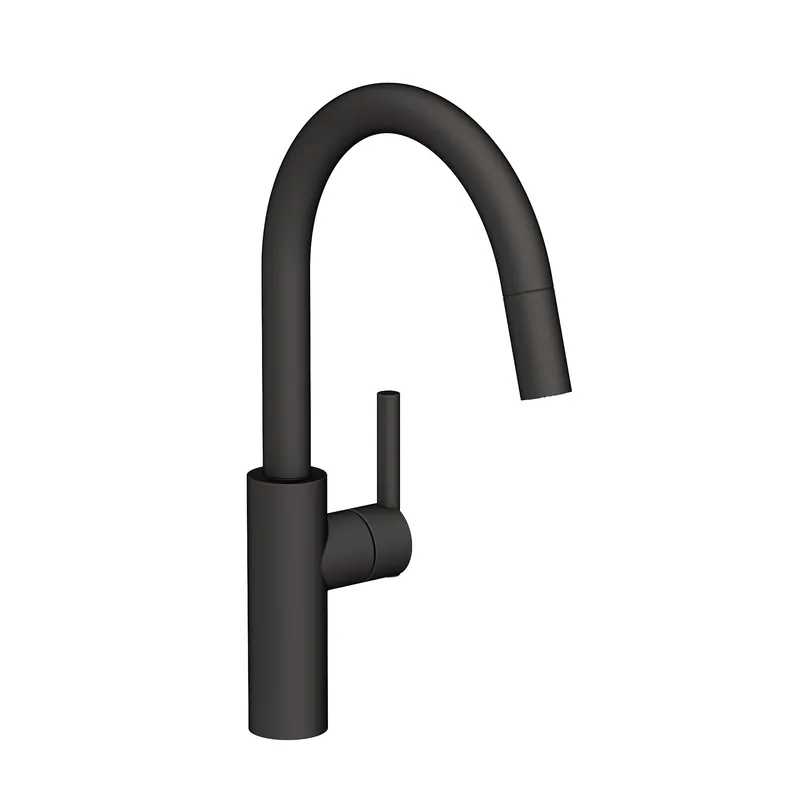 Newport Brass 1500-5113/56 East Linear Single Handle Pull Down Kitchen Faucet