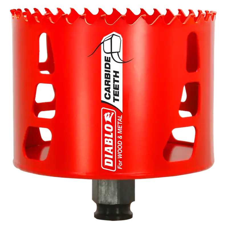 Diablo DHS3500CT 3-1/2 in Carbide-Tipped Wood & Metal Holesaw